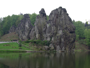 Externsteine im Teutoburger Wald